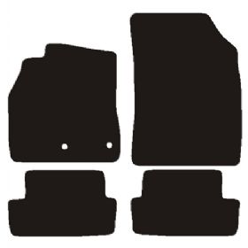 Måtter Renault Megane 5d HB 2009-