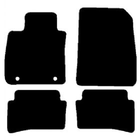 Måtter Renault Clio IV BH - KH 01/2013- Nålefilt