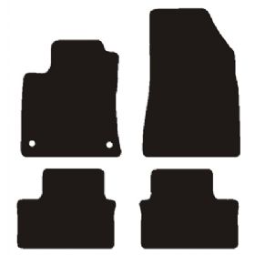 Måtter Renault Clio V 2019- Nålefilt