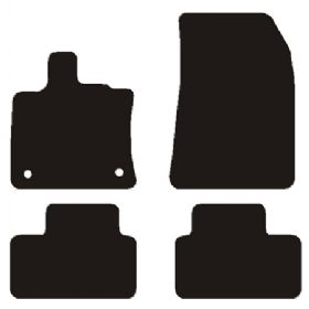 Måtter Renault Captur V 2019-, Hybrid 2020-