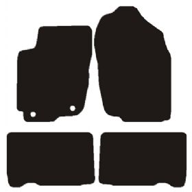 Måtter Toyota RAV4 Hybrid type XA40 11/2012-2018