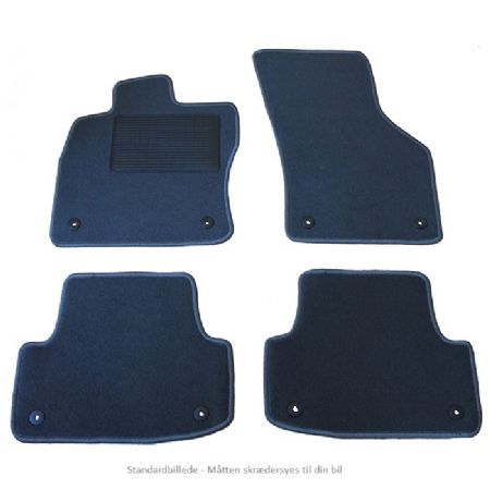 Måttesæt VW Touran 5p 5/2015->  Nålefilt Grå