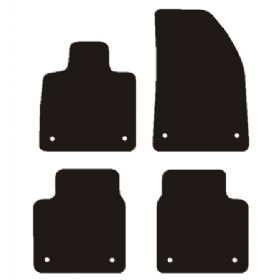 Bilmåtter Polestar 4 (P417) 2024- Velour
