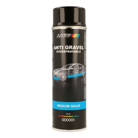 Motip sort stenslagsbeskyttelse, spray 500 ml.