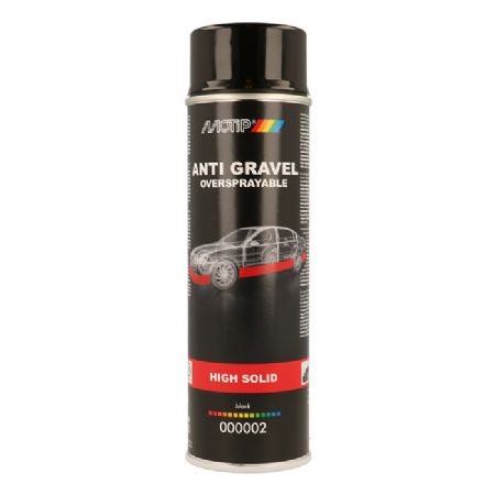 Motip sort stenslagsbeskyttelse high solid 500 ml.