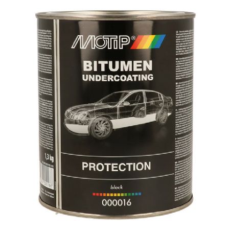 Motip sort undervognsbeskyttelse, dåse 1,3 kg