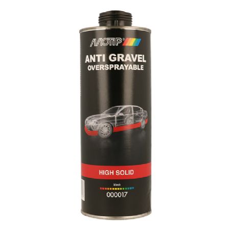 Motip sort stenslagsspray ekstra fast - 1000 ml.