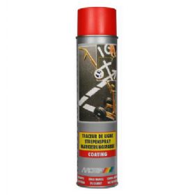 Motip Rød trolley markeringsspray 600ml.