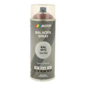 Motip Ral 8012 high gloss red brown