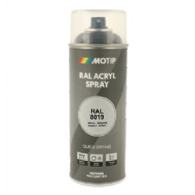 Motip Ral 8019 high gloss grey brown