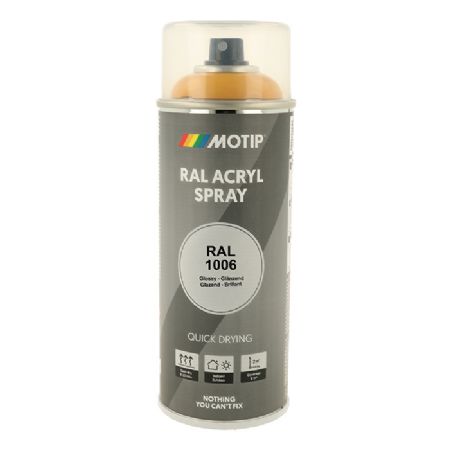Motip Ral 1006 high gloss corn yellow