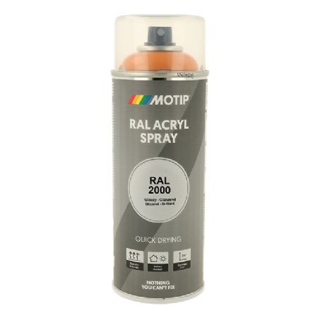Motip Ral 2000 high gloss yellow orange