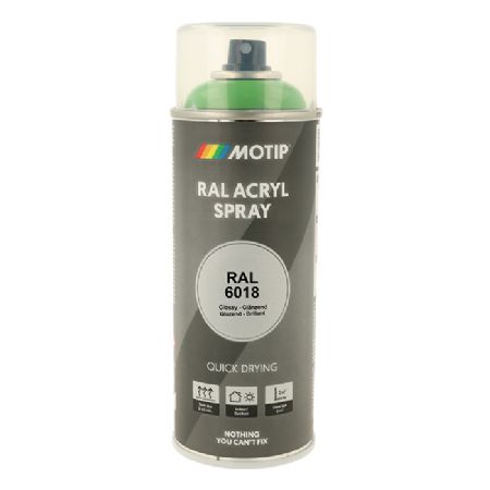 Motip Ral 6018 high gloss yellow green