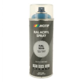 Motip Ral 5009 high gloss azure blue