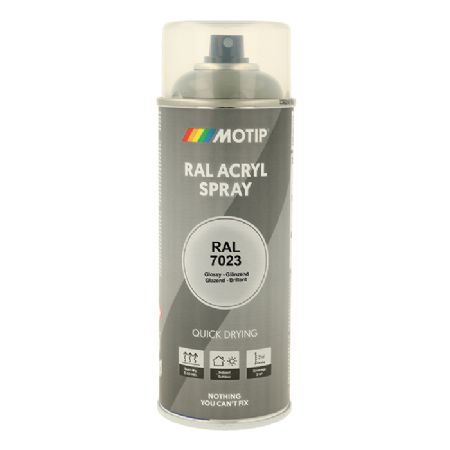 Motip Ral 7023 high gloss concrete grey