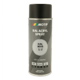 Motip Ral 9005 matt deep black