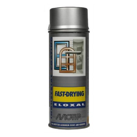 Motip Eloxal spray sølv 400ml