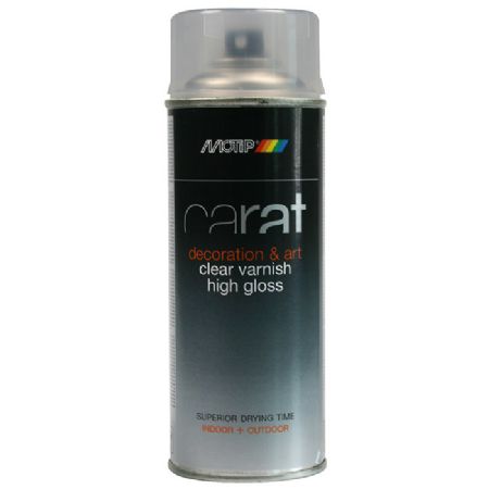 Motip Carat klarlak højglans 400ml.