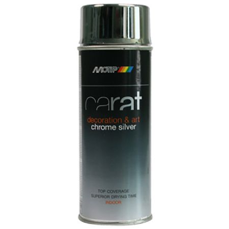 Motip Carat krom sølv 400ml.