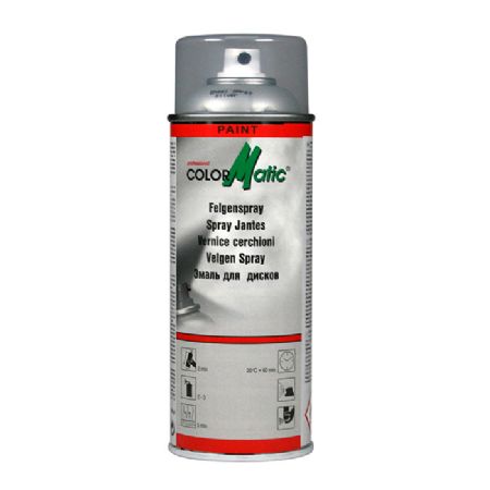ColorMatic Fælgspray sølv 400ml.