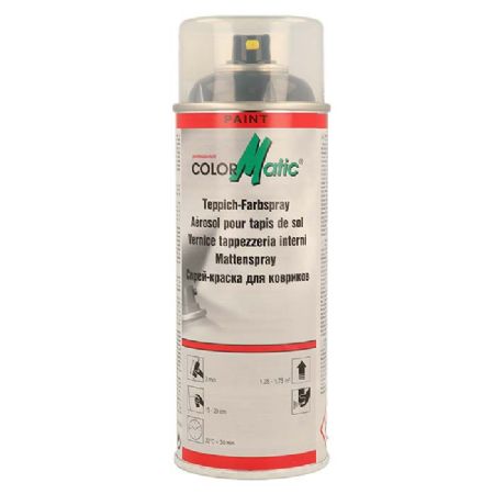ColorMatic Tekstilspray antracit til bundmåtter 400ml.