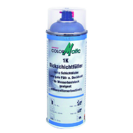 ColorMatic High Build primer lysegrå 400ml.