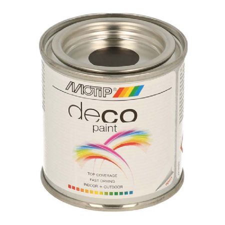 Motip Deco Ral 9005 Blank Dybsort 100ml dåse