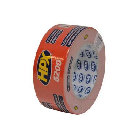 Gaffatape rød, 50 mm x 25 m