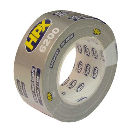 Gaffatape sølv, 48 mm x 25 m