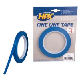 HPX staffering tape blå 9mm x 33m