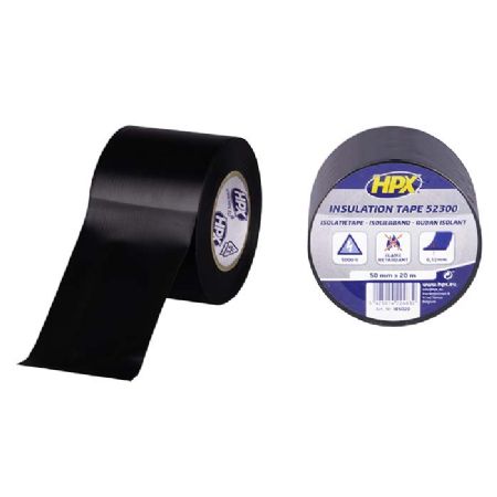 HPX isolerbånd sort 50mm x 20m