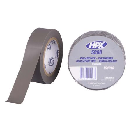 HPX  isolerbånd grå 19mm x 10m