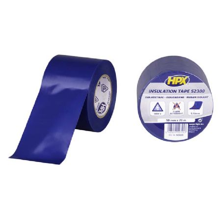 HPX isolerbånd blå 50mm x 20m