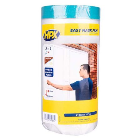 HPX afdækningsfilm til overflader 2100mm x 17m