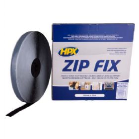 HPX zip fix velcro tape sort, 20mm x25m (hook)