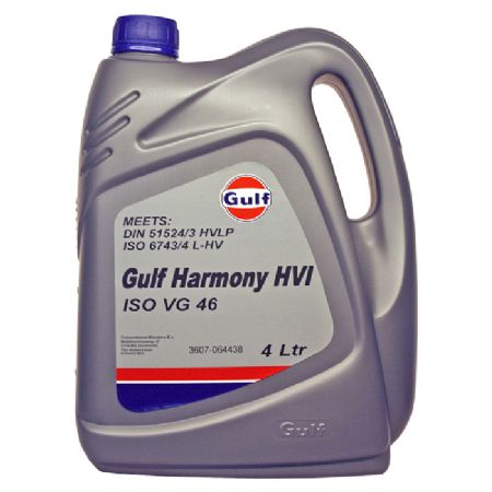 Gulf Harmony HVI 46 hydraulikolie 4 liter