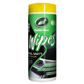 Turtle Wipes Vinyl Mat Tube 40 stk Vinylrens servietter
