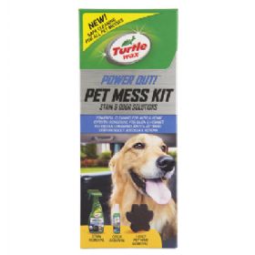 Turtle Wax Power Out! Pet Mess Kit rengøring efter hund