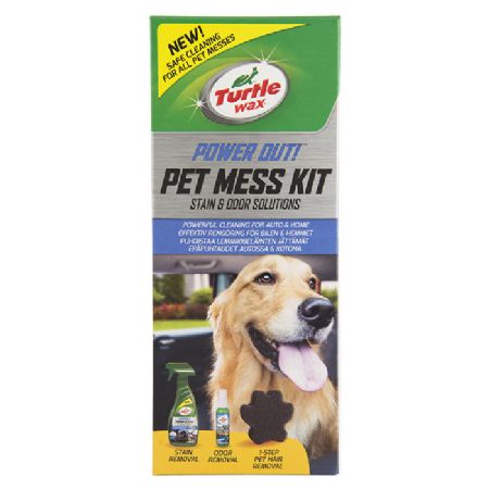Turtle Wax Power Out! Pet Mess Kit rengøring efter hund
