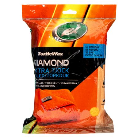 Turtle Mikrofiberhåndklæde 40x40 cm Orange vandmagnet