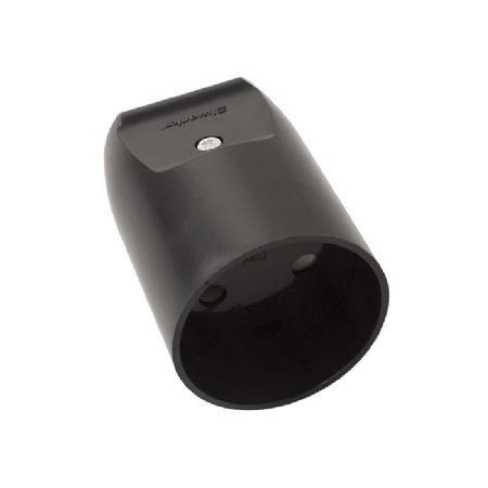 Forlængerled F4 m/blindhul u/jord. sort hun