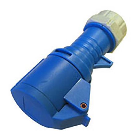 Cee forlængerled 16/250v ip44. blå