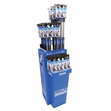 Kungs isskraber display m. 50 stk. ass