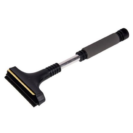 Isskraber med metalklinge og langt skaft