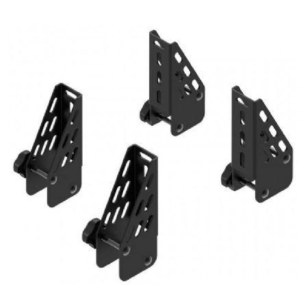 Laststop sæt 10 cm til 30X20 Stålbøjler - 4 stk.