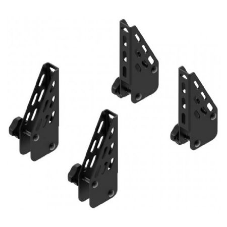 Laststop sæt 10 cm til 35X35 Stålbøjler - 4 stk.