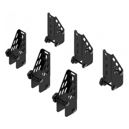 Laststop sæt 10 cm til 30X20 Stålbøjler - 6 stk.