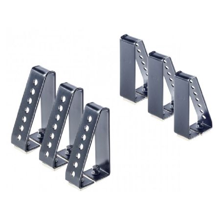 Laststop sæt 10 cm til Alubøjler - 6 stk.