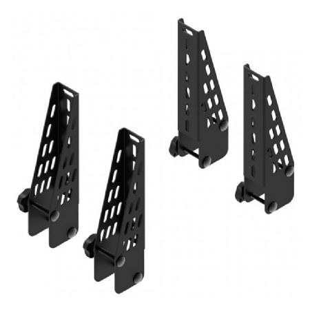 Laststop sæt 18 cm til 35X35 Stålbøjler - 4 stk.