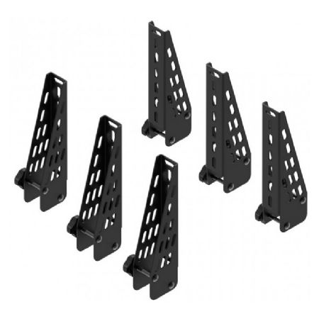 Laststop sæt 18 cm til 30X20 Stålbøjler - 6 stk.